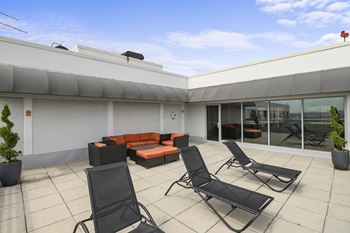 Rooftop deck